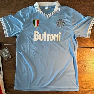 MARADONA NAPOLI VINTAGE JERSEY #10.  As seen in pics!!